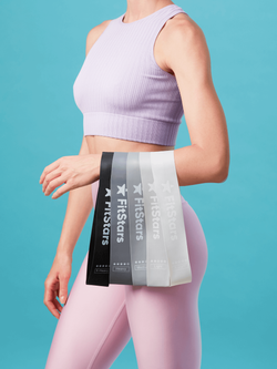 Набор фитнес-резинок латексных