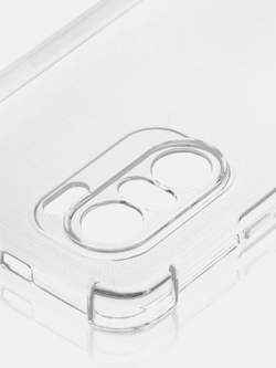 Чехол ROSCO для Poco F3 оптом (арт. XM-PF3-HARD-TPU-TRANSPARENT)