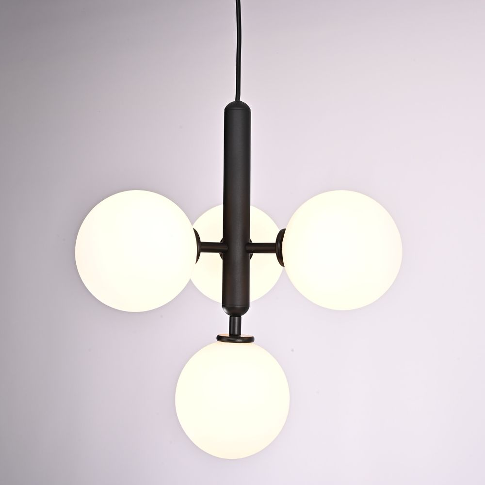 Подвесной светильник RAFFIN 4 White Black