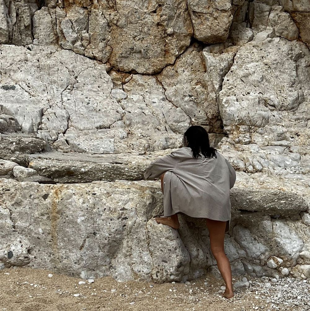 Рубашка Смерч #4 Вельветовая Бежевая