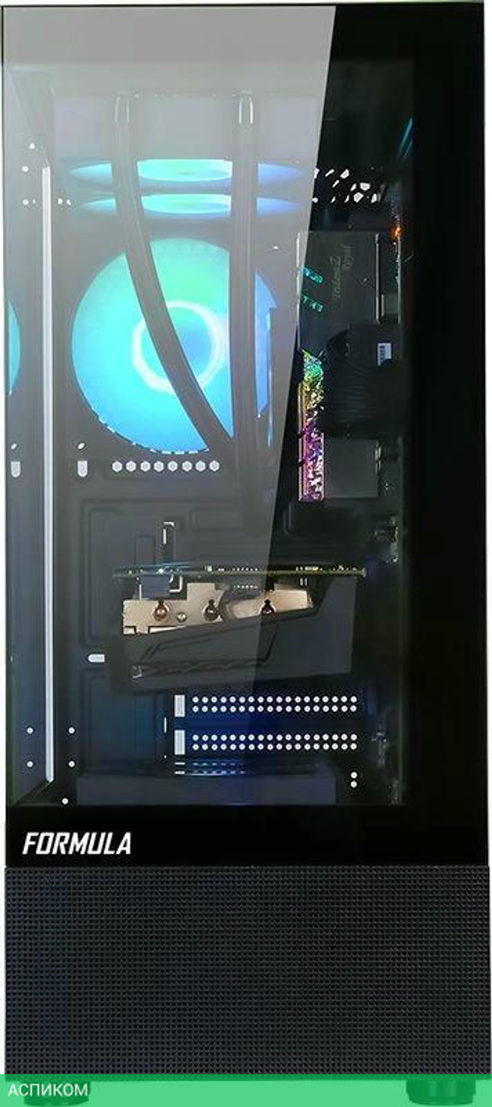 Корпус Formula Crystal Z1 Plus без БП черный