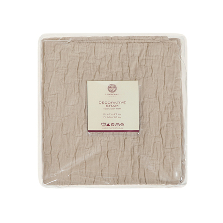 Покрывало 150x220 Luxberry Japandy бежевое