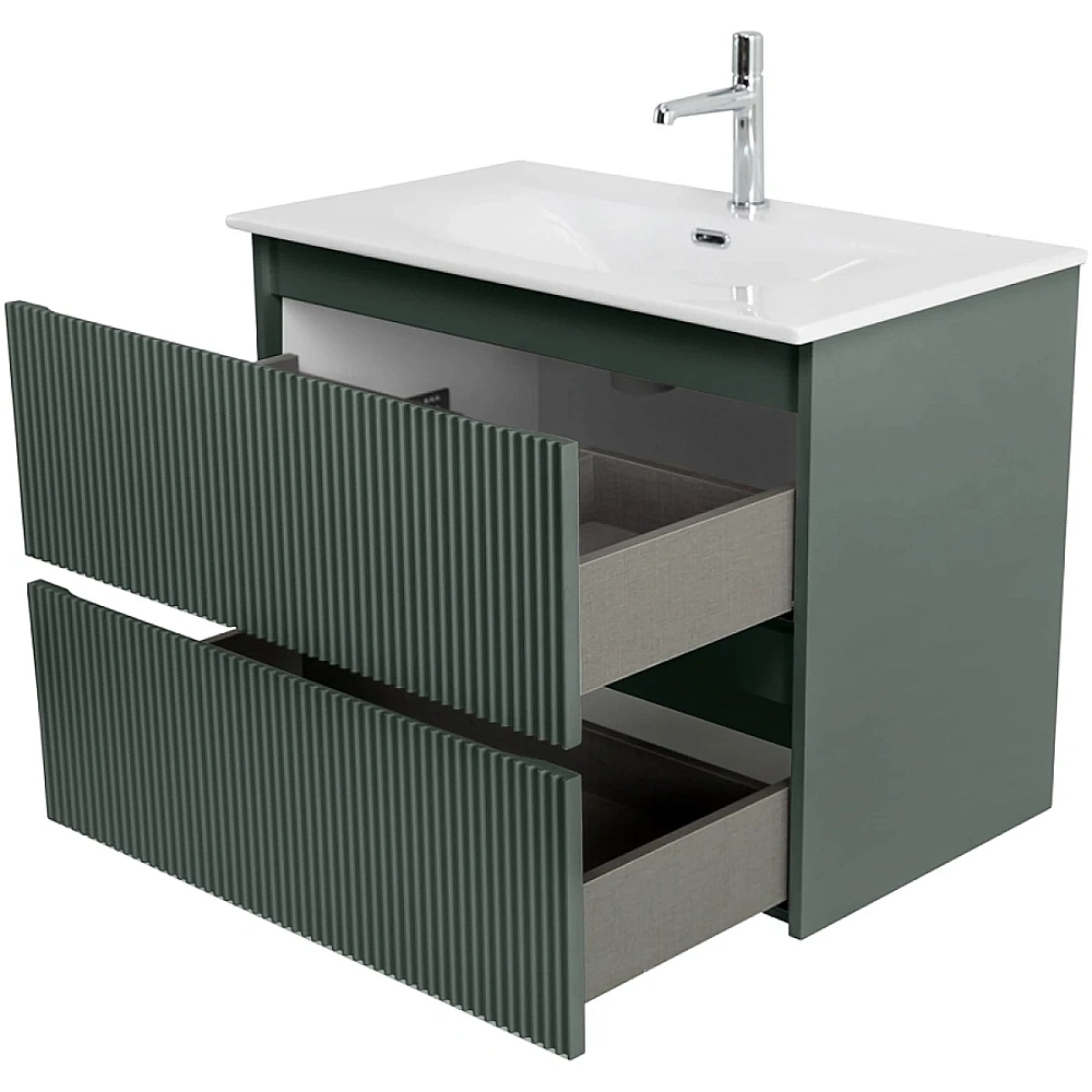 Тумба с раковиной BelBagno UNO 80 еловая матовая