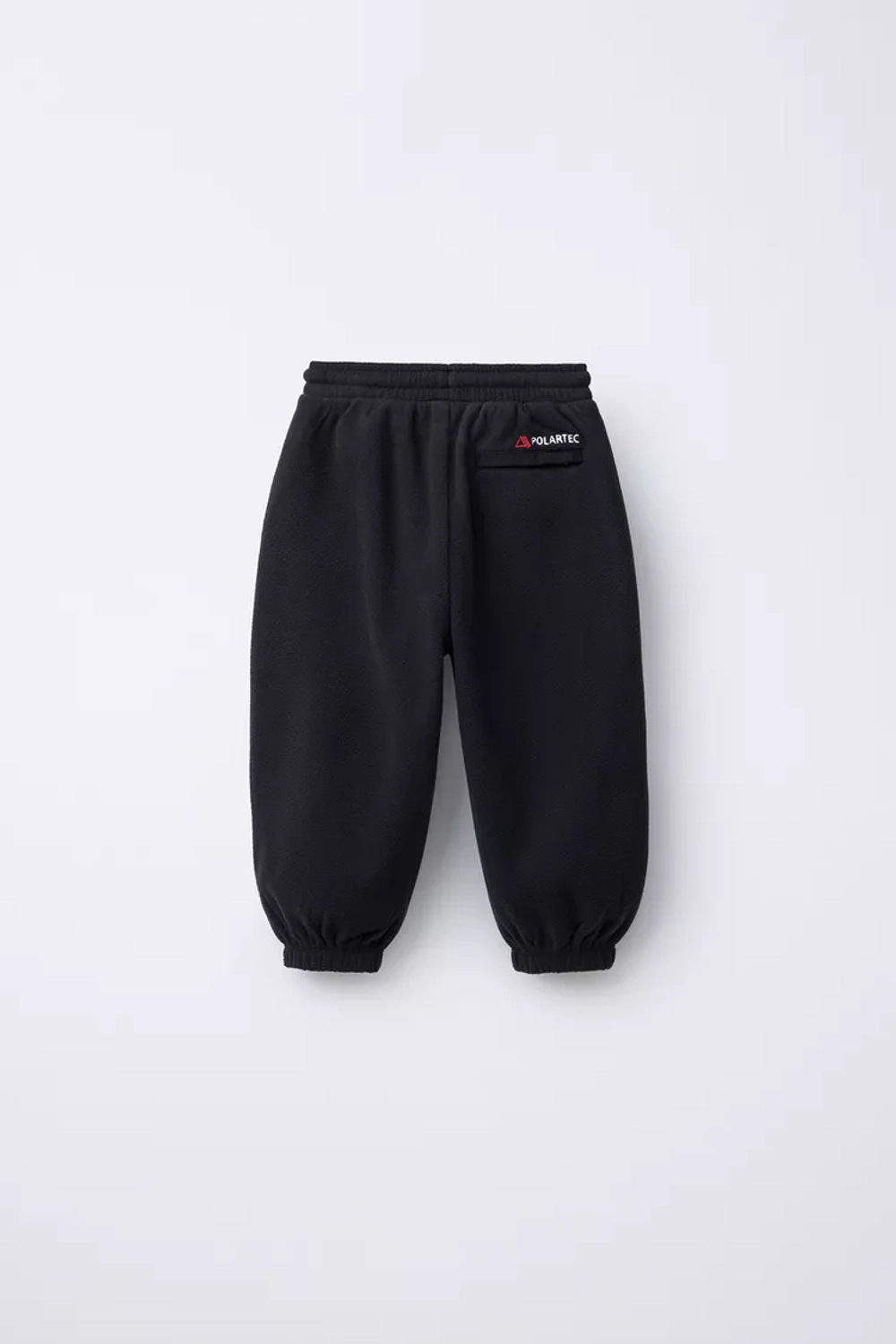 ZARA БРЮКИ-ДЖОГГЕРЫ ИЗ ФЛИСА POLARTEC ®, ЧЕРНЫЙ