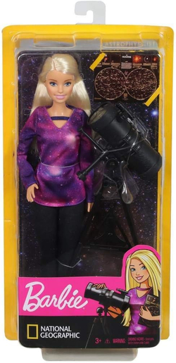 Кукла Barbie Астрофизик с Телескопом