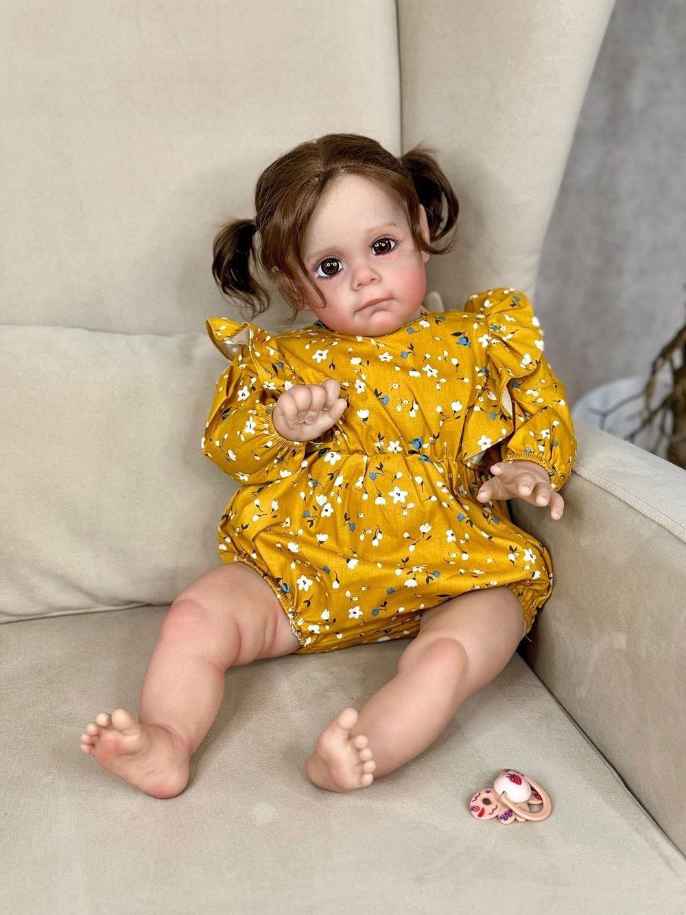 Кукла Реборн мягконабивная 60см (FA-960)