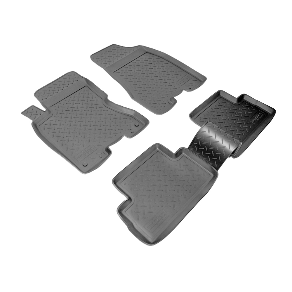Ковры в салон Norplast/Unidec для Nissan X-Trail в кузове T31 (2007-), Черный, арт.NPL-Po-61-81