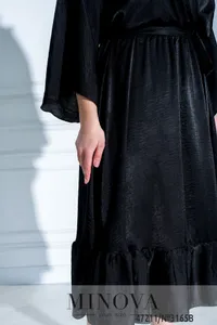 Платье 3165B-Черный Minova