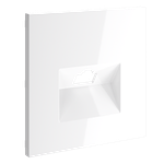 Накладка для розетки компьютерной RJ45 кат.6, S70 (белый глянцевый)