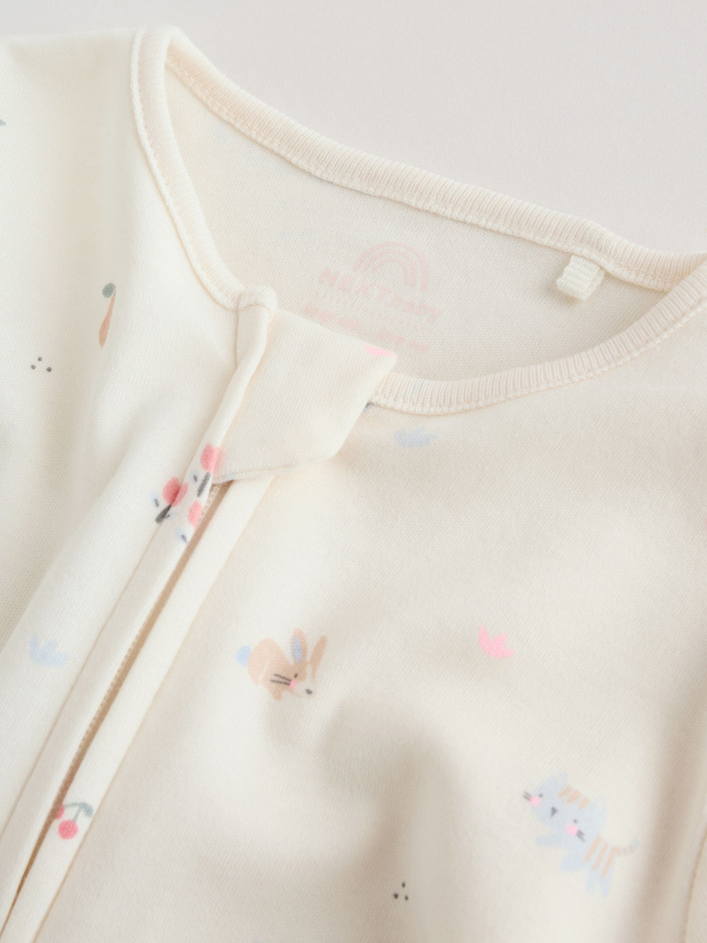 Комбинезон / Cлип для малышей Next H44-219, 3 шт., Розовый, Голубой, Молочный