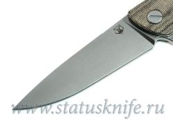 Нож Широгоров Ф3 М390 Микарта 3D роллер-подшипникифотография - 4