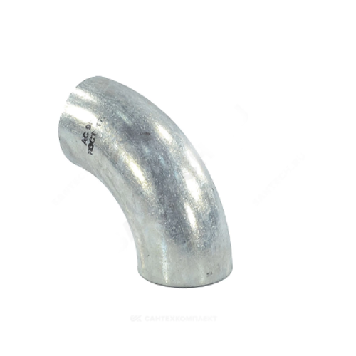 Отвод сталь бесшовный крутоизогнутый 90гр оц Дн 102х3,5 (Ду 100) под приварку ГОСТ 17375-2001