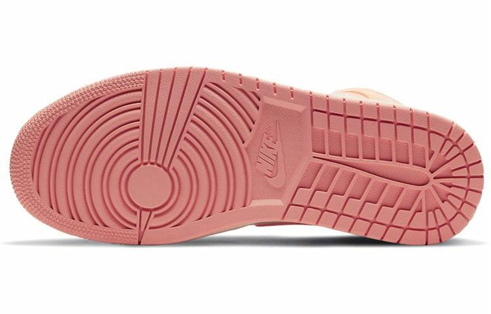 Кроссовки Jordan Air Jordan 1 Mid "Apricot Orange" (Женская размерная сетка)