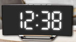 Часы электронные Космос DT-6507 Красные цифры (Дата, Температура, Календарь Питание 5В/3*ААА)