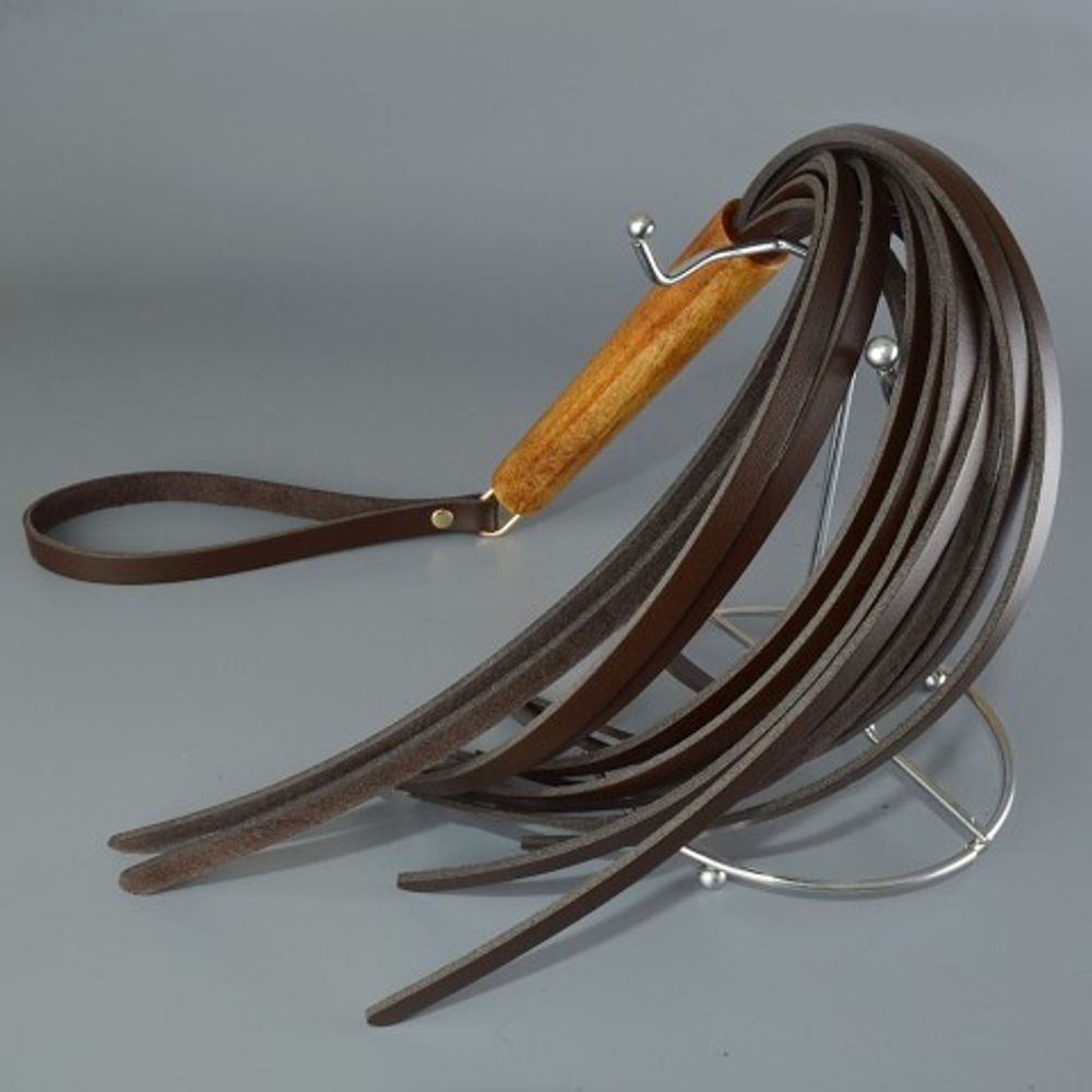 Плеть кожаная, маленькая, эко серия