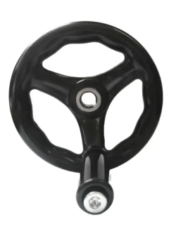 Маховик бакелитовый UnitMC с ручкой 100301.3 125х12