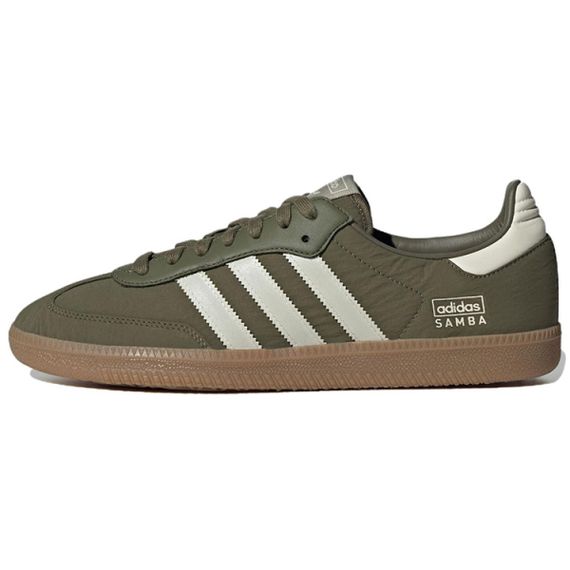 Кроссовки adidas originals SAMBA OG для скейтбординга в Низки Оливково-зеленых тонах
