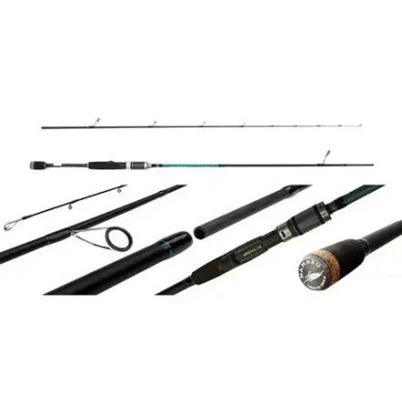 Спиннинг штекерный карбоновый Namazu Pro "SupaPull-Jack II" IM9, 2,1 м, тест 0,5-5 г