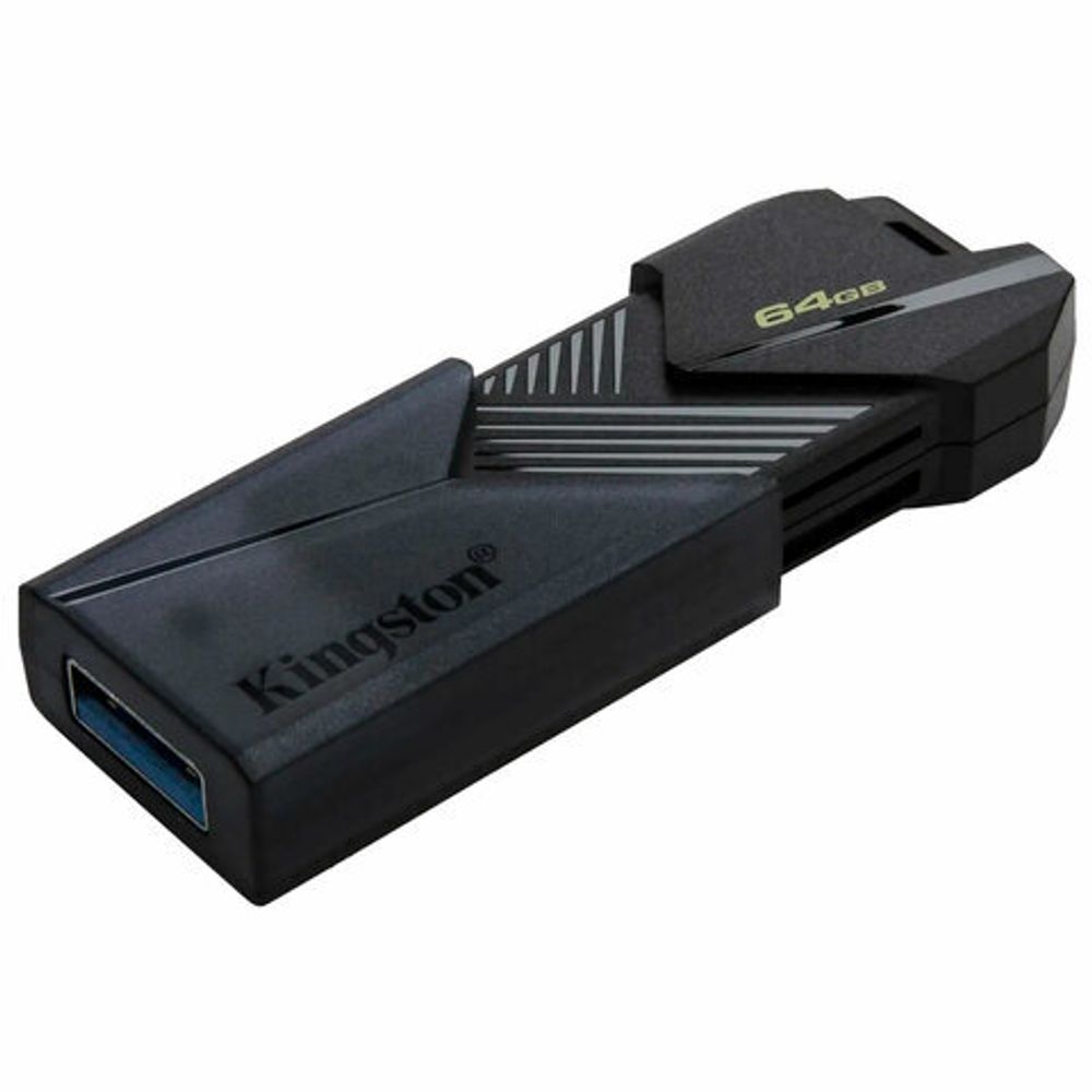 Флеш-диск 64 GB KINGSTON DataTraveler Exodia Onyx, разъем USB 3.2, черный, DTXON/64GB