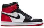 Кроссовки Jordan Air Jordan 1 Retro High Satin Black Toe (Женская размерная сетка)