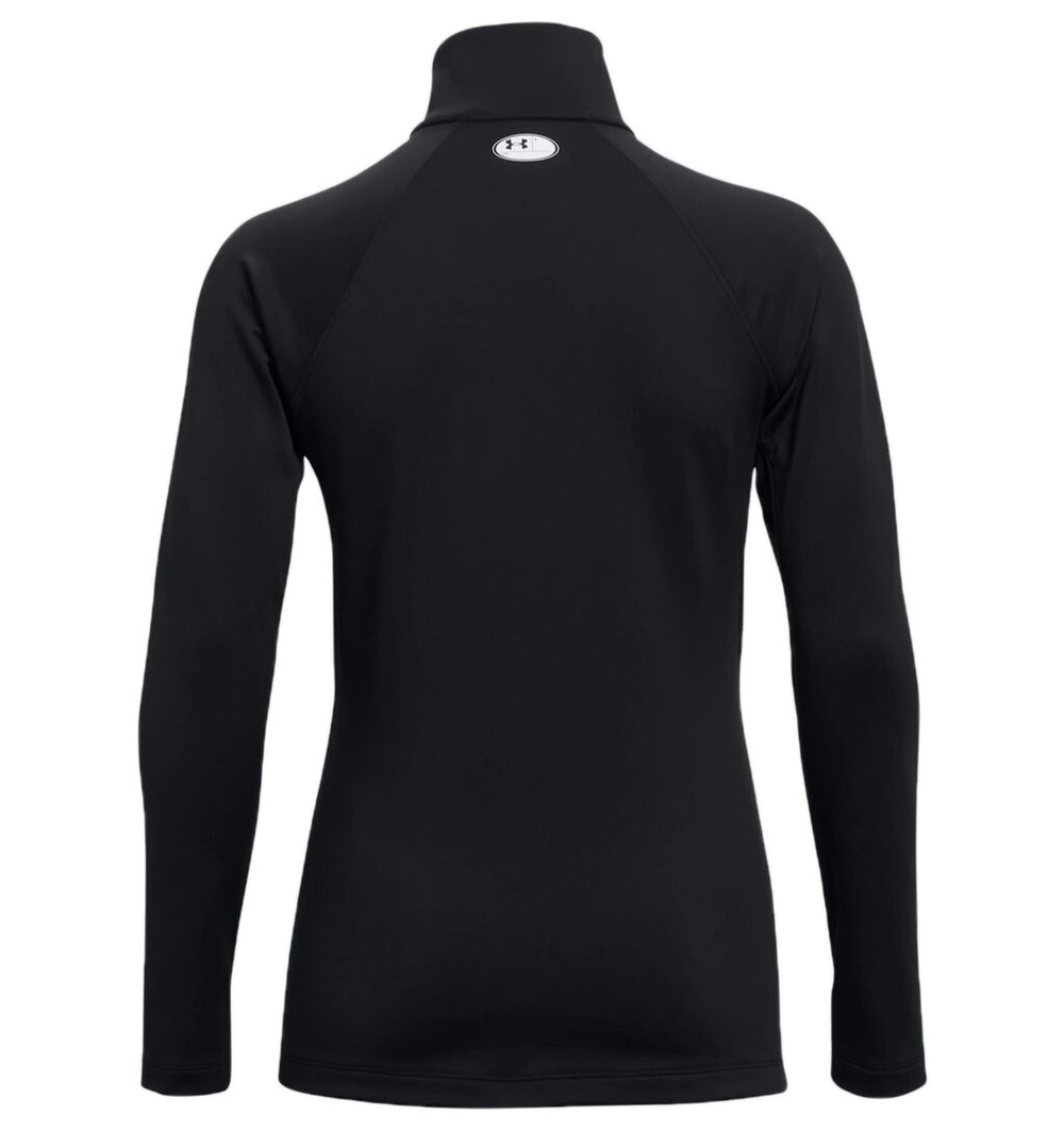 Женская Кофта теннисная Under Armour Women's ColdGear Authentics 1/4 Zip - черный