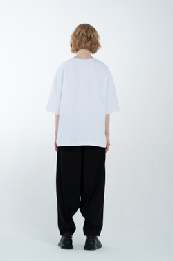 Футболка oversize из плотного трикотажа