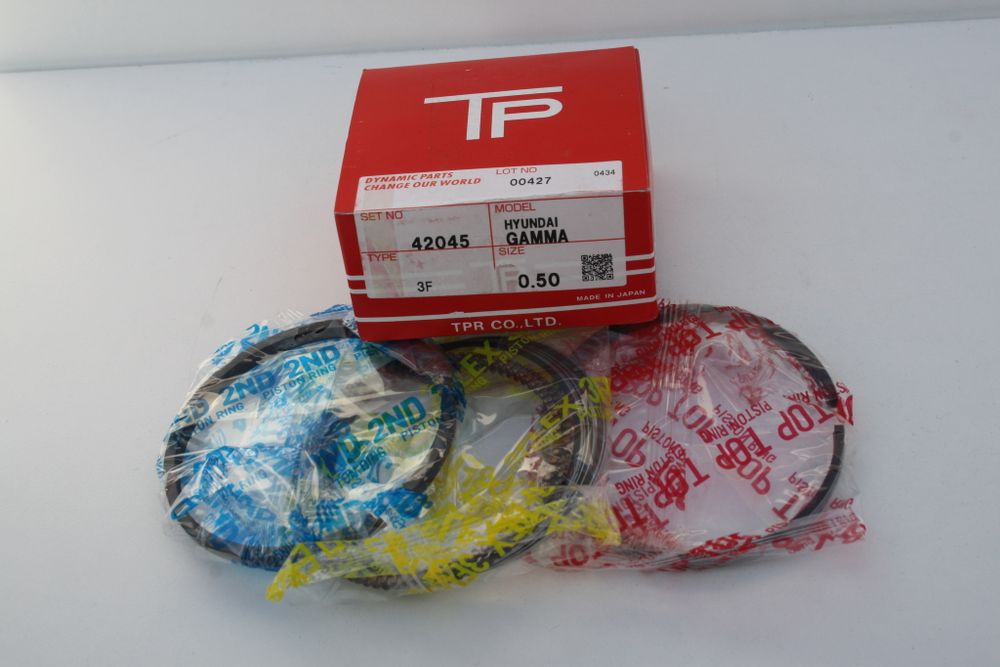 Кольца поршневые +0.50 G4FA/G4FC/G4FG/G4FD TP