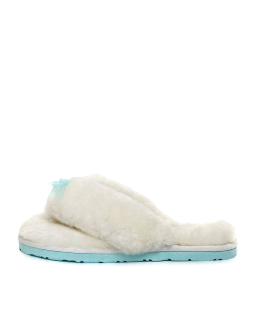 FLUFF FLIP FLOP II-white