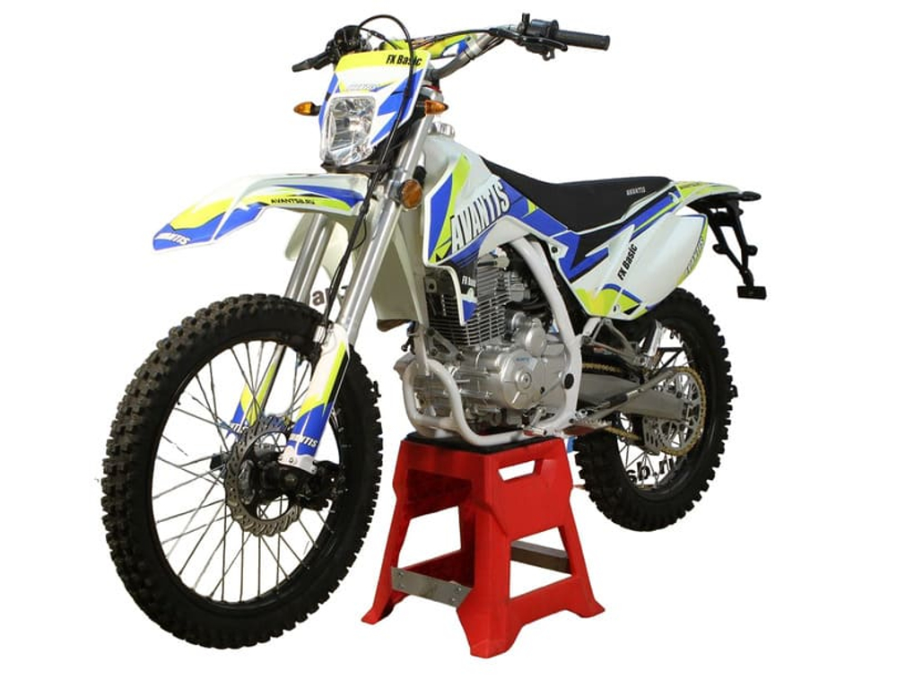 Мотоцикл кроссовый эндуро AVANTIS FX 250 (PR250/172FMM-5, ВОЗД.ОХЛ.) ПТС