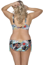 Плавки с регуляцией высоты и флористическим рисунком (Размер: XXL) (Цвет: разноцветный)