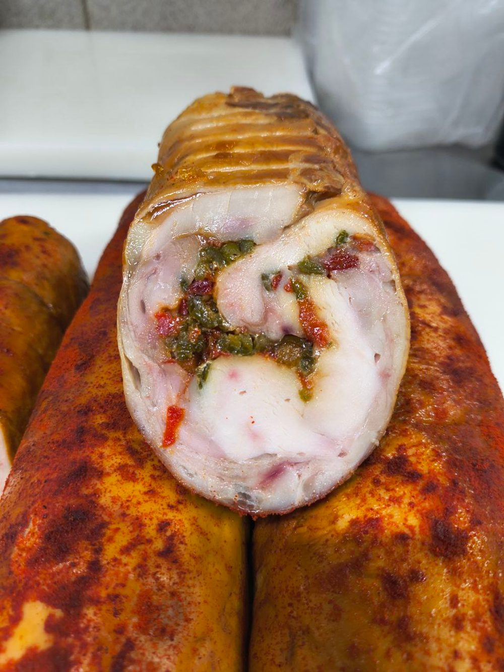 Рулет куриный с Паприкой (1кг)