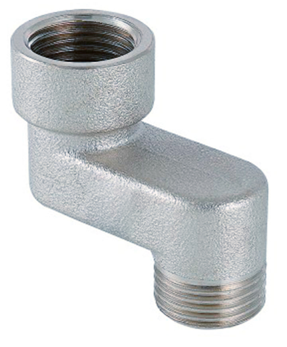 Эксцентрик никель 40 мм × 1/2″ внутренняя-наружная резьба