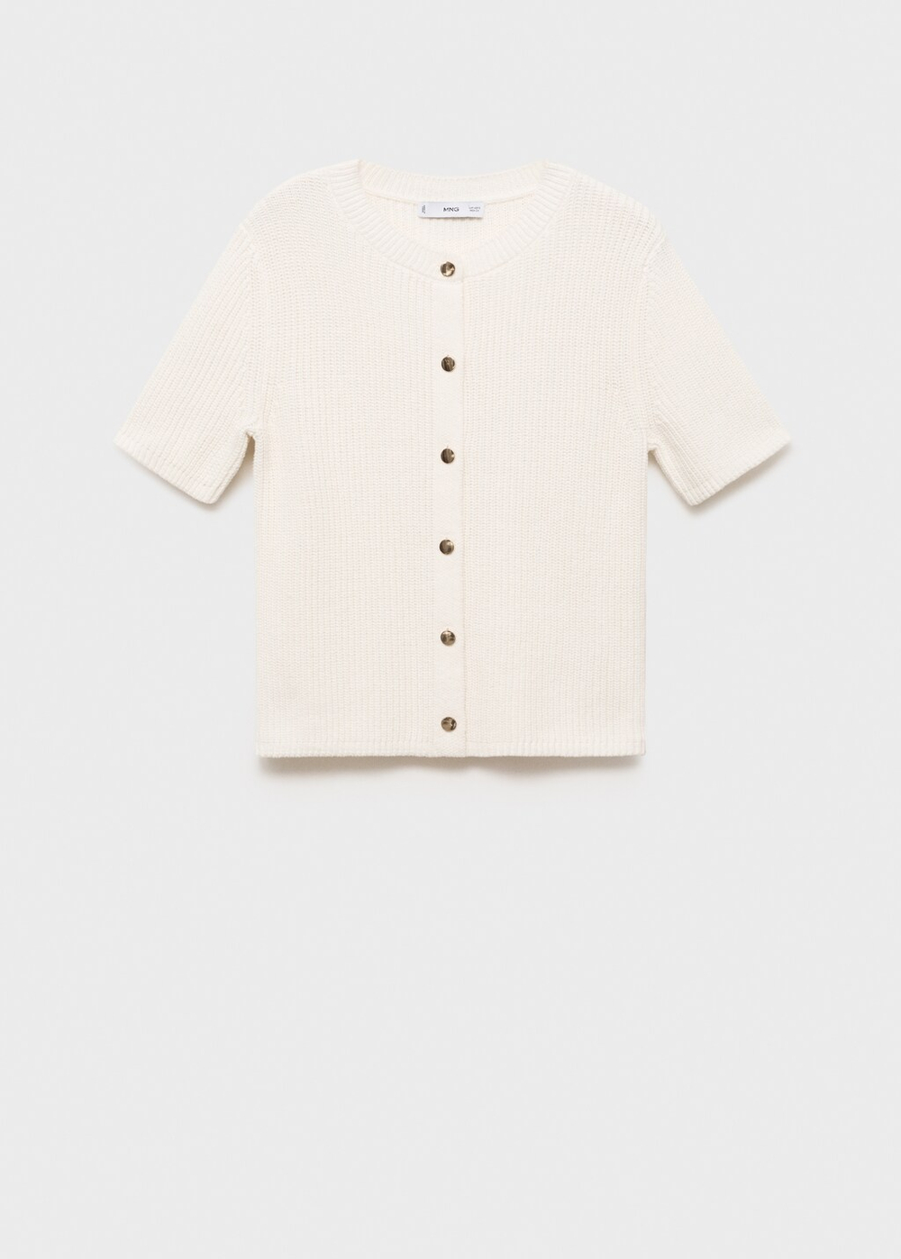 Кардиган с короткими рукавами