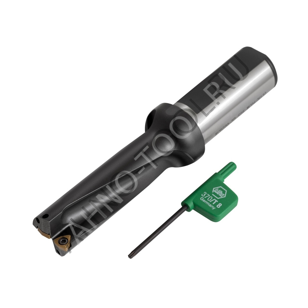 Сверло корпусное 23.0мм KCD230-3D-S25-WC04(H13) "ACCKee"