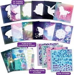 Серия Marinia: Набор аппликаций наклейками по номерам (Основная)