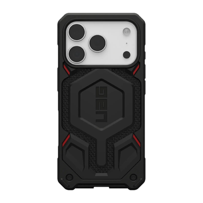 Защитный чехол MagSafe UAG Monarch Pro Kevlar для iPhone 17 Pro Композитный гибридный чехол с очень высоким уровнем защиты при падении и вырезом для Контроллера камеры