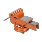 Тиски слесарные, 150 мм, поворотные, с наковальней Sparta