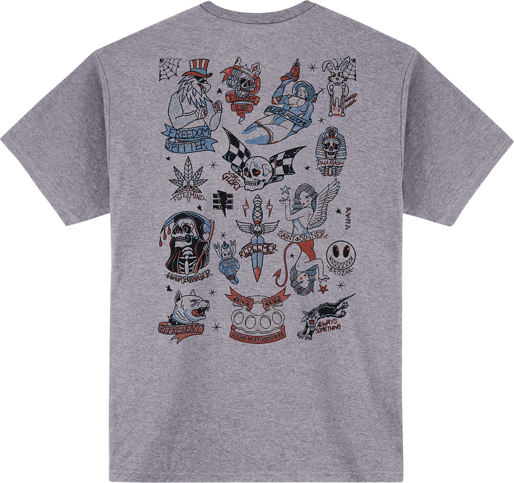 Stick-N-Poke T-Shirt / Серый