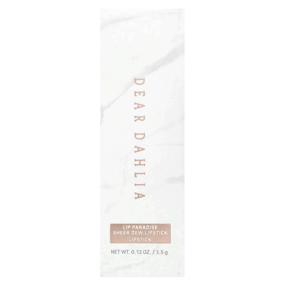Dear Dahlia, Lip Paradise, губная помада с эффектом росы, S305 Megan, 3,5 г (0,12 унции)