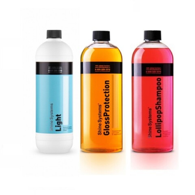 Набор для трехфазной мойки LollipopShampoo+GlossProtection+ Light 900мл