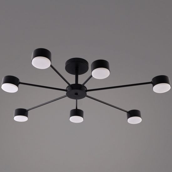 03735-0.3-07 BK GX53 светильник потолочный