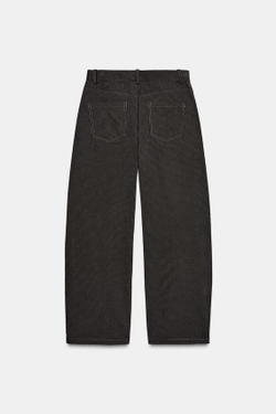 ZARA ШИРОКИЕ БРЮКИ В ПОЛОСКУ — ZW COLLECTION, ПОЛОСКИ