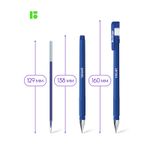 Ручка гелевая Berlingo "Velvet" синяя, 0,5мм, прорезиненный корпус