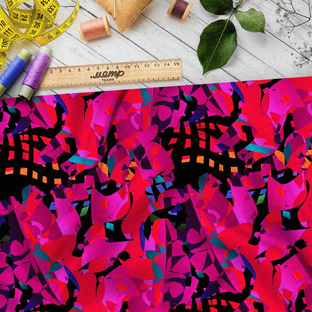 Ткань барби ночной мулен руж