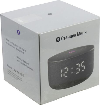 Умная колонка Яндекс Мини 3 черный