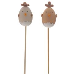 GAEM Изделие декоративное (вставка) "Яйцо пасхальное" (3,5*6,5), L3,5 W3,5 H23 см, 2в.