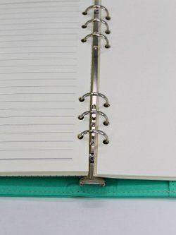 Запасные блоки А6 для блокнота на кольцах 80листов