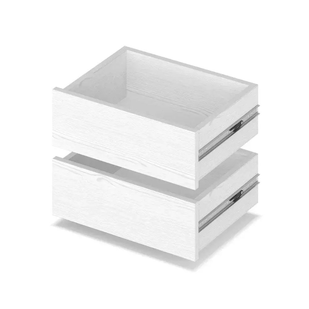 Ящики для шкафов-купе глубиной 450 "Роланд" Р74 (Анкор светлый),