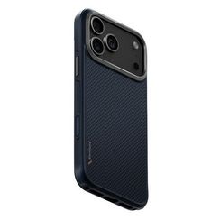 Чехол Uniq Keva MagSafe для iPhone 17 Pro Max Kevlar Trance Blue (IP6.9P(2025)-KEVAMTBLU)