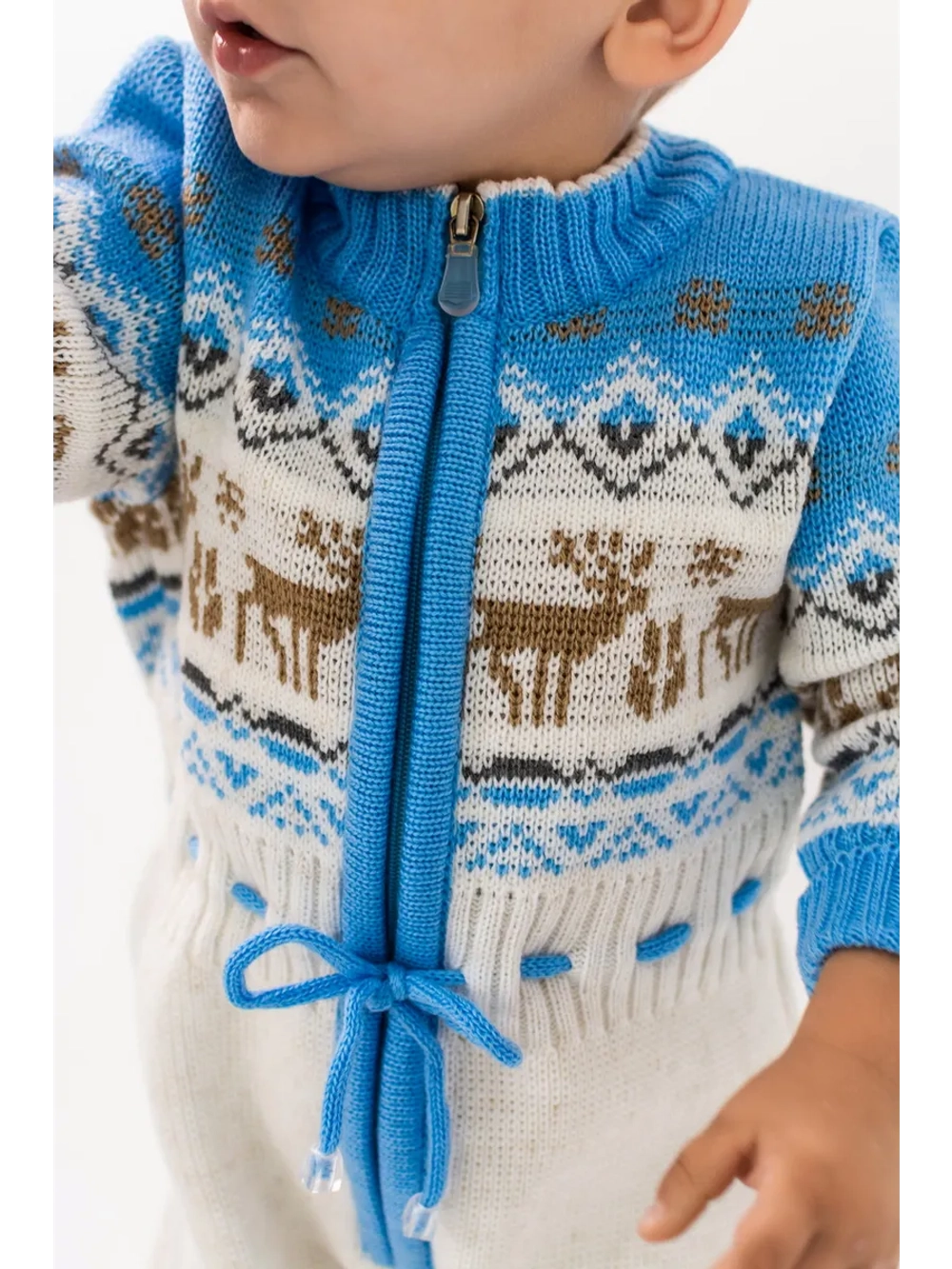 Комбинезон вязаный